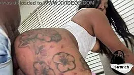 walk in on busty brunette wife and pound her tight asshole in kitchen doggystyle