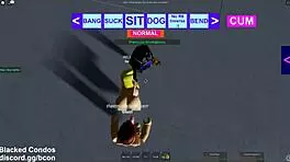 Roblox teen deepthroats cock before anal assfucking and pussy sucking