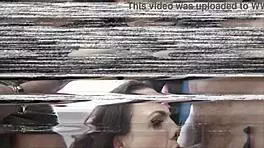 Kristy black endures 6on1 double anal gangbang with wild gapes and swallows