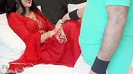 Priya's Hard Pre-Marriage Fuck in Red Salwar