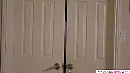 Lesbian Roommate Licks Ass After Intense Dildo Fucking Session