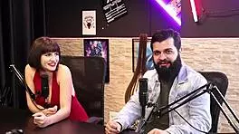 Lady Snow and Lord Kenobi heat up sensual casting with top black stud part one