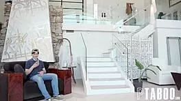 Stepmom's big tits bounce as I breed her pregnant pussy!