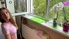 classmate stunned when big cock suddenly pops out