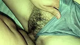i pound sexy latina babe's dripping hairy pussy in passionate creampie creampie