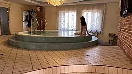 Teasing reverse gangbang leaves everyone moaning in ecstasy by the pool