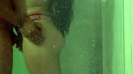 sexy latina wife sneaks black bull pounding in motel bathroom