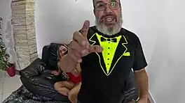 novinha arrives at new mansion just to fuck and friend wants to join nands ninfetinha