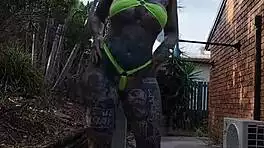 melody radford leaks micro bikini twerk and pole dance with huge ass shake