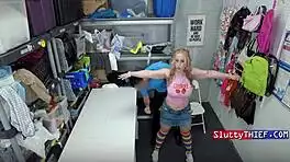 zoey uso's tits bail out punished cop