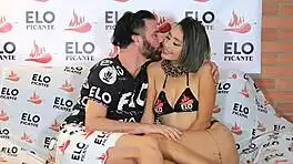 ready for the spicy room gigi damesco teases with big natural tits?