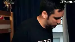 missy luv's tight pussy vs monster cock in hostel?