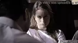 troubled teen submits fully to psychiatrist's dominant control