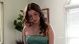 i'm leana lovings recording my shaved pussy cucking tape for him