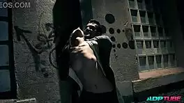 spanish brunette street fisted squirted dominated at night