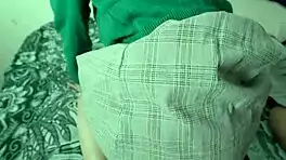 Three college students homemade threesome two petite latina friends first kiss party fuck