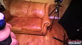 trick-or-treater hottie faiths hope rides cock hard and swallows every drop!