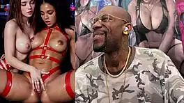 imagine this tight shaved teen pussy creampied leaking cum after interracial fingering