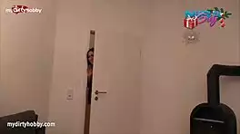 Holiday Celebration Turns Into Cute German Amateur's Huge Cum Swallow Deepthroat