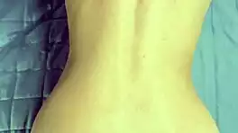 Skinny 18yo petite brunette whore screams submissive as monster cock destroys tight asshole doggystyle creampie barefoot