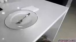 teens compete in hardcore pull out cumshot group contest