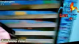 wild peruvian nympho craves rough orgy cumshots and facials