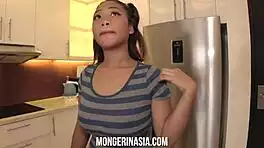 overwhelmed filipina teen begs foreigner breed her big tits pov