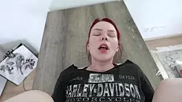 european milf redhead milena takes bareback anal pounding from old stud 😈🍑🔥