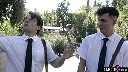 Young religious guys crave Dee Williams' huge tits