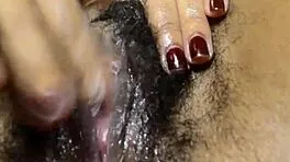 Hottest Hairy Pussy from Brazil Up Close