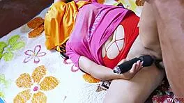 Her legs spread wide as huge dildo stretches gaping asshole extreme