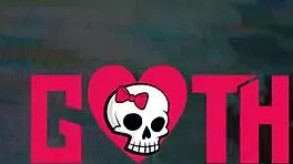 naughty busty goth angel young 18 gets messy facial after wild ride