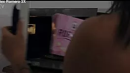 hey this scary dick pounds shaved pussy cowgirl style