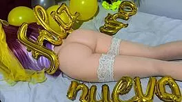 new year virgin tight pussy creampied in hardcore anal assfucking explosion