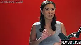 Kimmy Kimm Masturbates Hairy Pussy to Orgasm