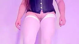 Bar maid films solo masturbation videos for customer sales part 1