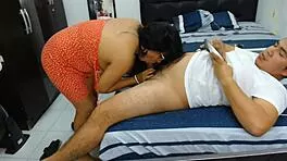 greedy slut swallows lover's cum piss then craves more tit mouthfuls