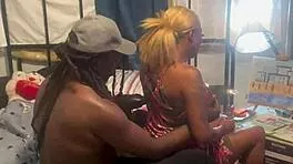 Littyman starburst couple argues through real massage bloopers