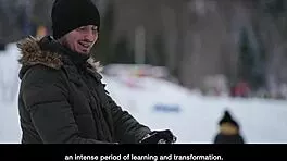 laura quest unleashes teasing outdoor snow flirts and wet public thrills