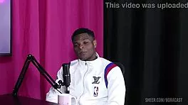 bruna carlos in sheer red lingerie begs for will mastro's bisexual domination