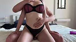 havin so much fun poundin this tight teen ass on the bed oops creampie overflow