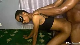 Horny Petite Ebony Wants Creampie Pregnancy Fuck 😈🤰