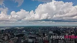 Shy classroom student gets pussy fucked hard in freeuse group teacher session