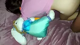 Latina Babysitter Teases Papi's Cock in Secret Nights