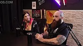 qween and iron biker sizzle in sensual interracial casting highlights part 9