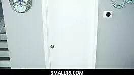 Tiny Braced Blonde Khloe Kapri Seduces Boldly