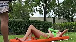 cosplay fairy teases friend with playful street encounter