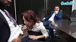 Cuckold Watches Monster BBC Ruin Petite Wife's Tight Holes