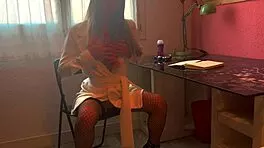 European secretary tempts with joi anal cravings begging for deep ass pounding