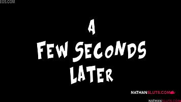 Sophie Lynx's Petite Ass Roughed by Lover and Husband